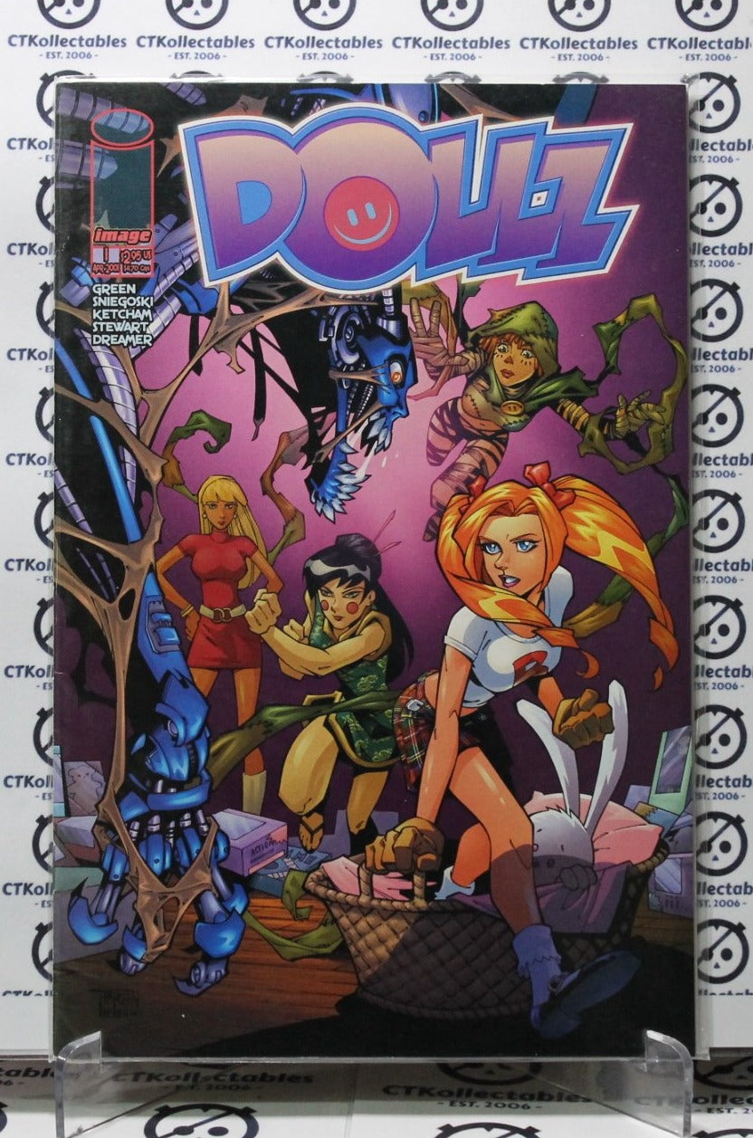 DOLLZ # 1 IMAGE COMIC BOOK  MATURE READERS 2001