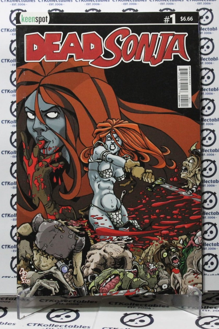 DEAD SONJA # 1 KEENSPOT      COMIC BOOK 2018 HORROR