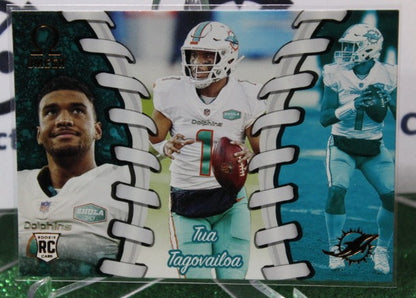 2020 PANINI OMEGA TUA TAGOVAILOA # O-2 ROOKIE  NFL MIAMI DOLPHINS GRIDIRON  CARD