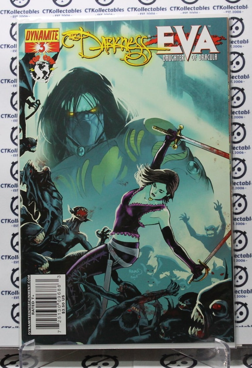 THE DARKNESS # 3 EVA DAUGHTER OF DRACULA NM / VF TOPCOW / IMAGE COMIC BOOK  2008