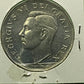 CANADIAN 1951 COMMEMORATIVE NICKEL 5 CENTS TOKEN COIN GEORGE VI (VF+/UNC)