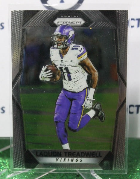 2017 PANINI PRIZM LAQUON TREADWELL # 63 BASE NFL MINNESOTA VIKINGS GRIDIRON  CARD