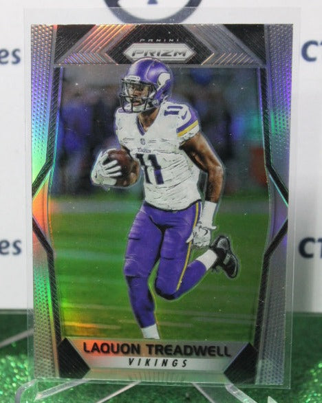 2017 PANINI PRIZM LAQUON TREADWELL # 63 SILVER NFL MINNESOTA VIKINGS GRIDIRON  CARD