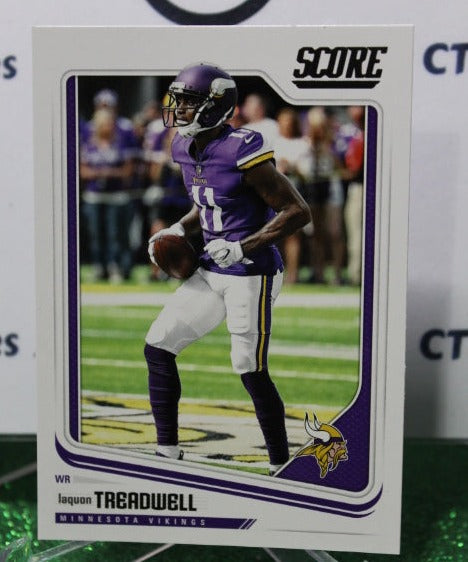 2018 PANINI SCORE LAQUON TREADWELL # 201 NFL MINNESOTA VIKINGS GRIDIRON  CARD