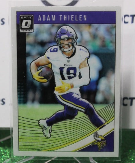 2018 PANINI DONRUSS OPTIC ADAM THIELEN # 64 NFL MINNESOTA VIKINGS GRIDIRON  CARD