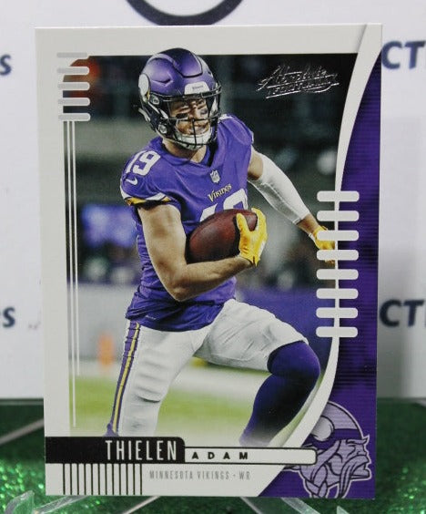 2019 PANINI ABSOLUTE ADAM THIELEN # 68 NFL MINNESOTA VIKINGS GRIDIRON  CARD