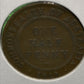 Australian HALF PENNY COIN 1919 KING GEORGE V ( G/VG ) CONDITION