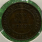 Australian HALF PENNY COIN 1925 KING GEORGE V ( VG ) CONDITION