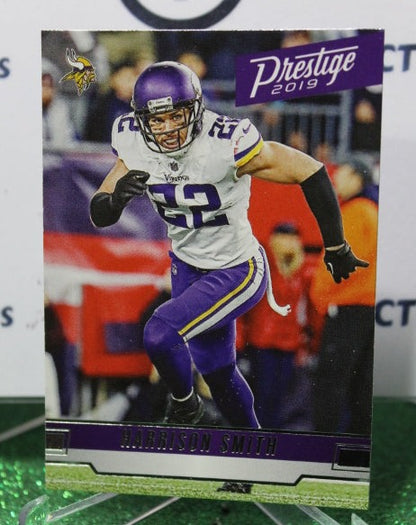 2019 PANINI PRESTIGE HARRISON SMITH # 10 NFL MINNESOTA VIKINGS GRIDIRON  CARD