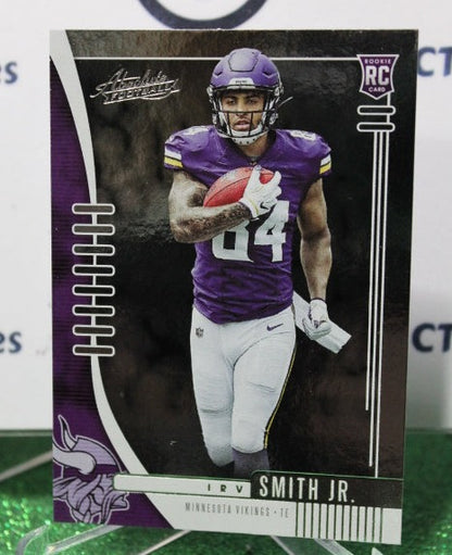 2019 PANINI ABSOLUTE IRV SMITH JR. # 121 ROOKIE NFL MINNESOTA VIKINGS GRIDIRON  CARD