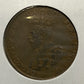 Australian HALF PENNY COIN 1927 KING GEORGE V ( F/VF ) CONDITION