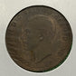 Australian HALF PENNY COIN 1938 KING GEORGE VI ( VG/F ) CONDITION