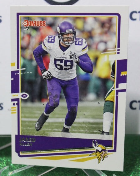 2020 PANINI DONRUSS JARED ALLEN # 166 NFL MINNESOTA VIKINGS GRIDIRON  CARD