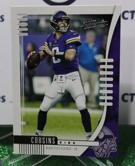 2019 PANINI ABSOLUTE KIRK COUSINS # 67 NFL MINNESOTA VIKINGS GRIDIRON  CARD