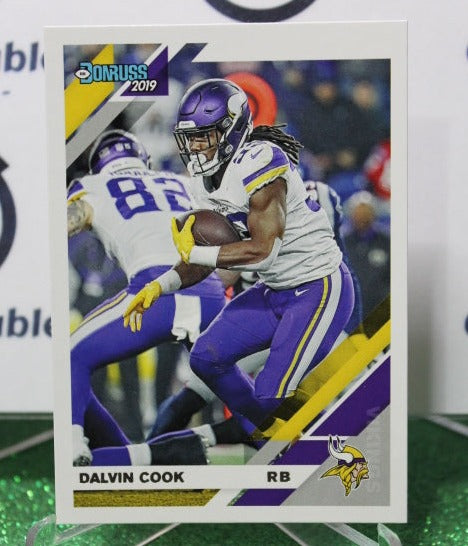 2019 PANINI DONRUSS DALVIN COOK # 155 NFL MINNESOTA VIKINGS GRIDIRON  CARD