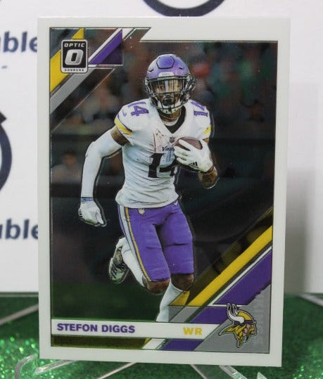 2019 PANINI DONRUSS OPTIC STEFON DIGGS # 62 NFL MINNESOTA VIKINGS GRIDIRON  CARD