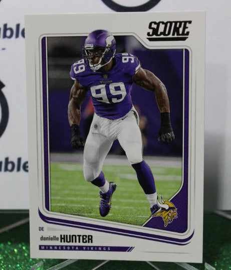 2018 PANINI SCORE DANIELLE HUNTER # 202 NFL MINNESOTA VIKINGS GRIDIRON  CARD