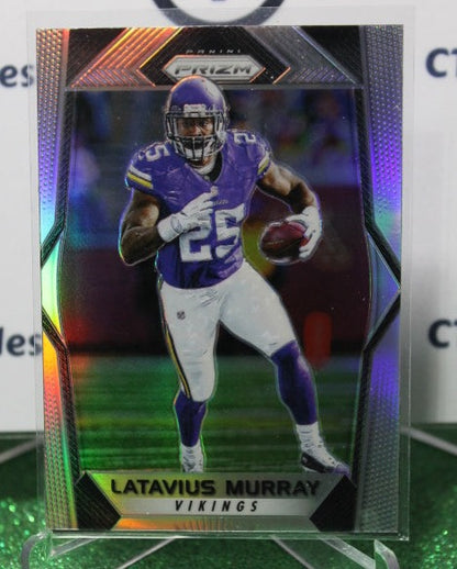 2017 PANINI PRIZM LATAVIUS MURRAY # 193 SILVER NFL MINNESOTA VIKINGS GRIDIRON  CARD