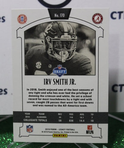 2019 PANINI LEGACY IRV SMITH JR. # 170 ROOKIE NFL MINNESOTA VIKINGS GRIDIRON  CARD