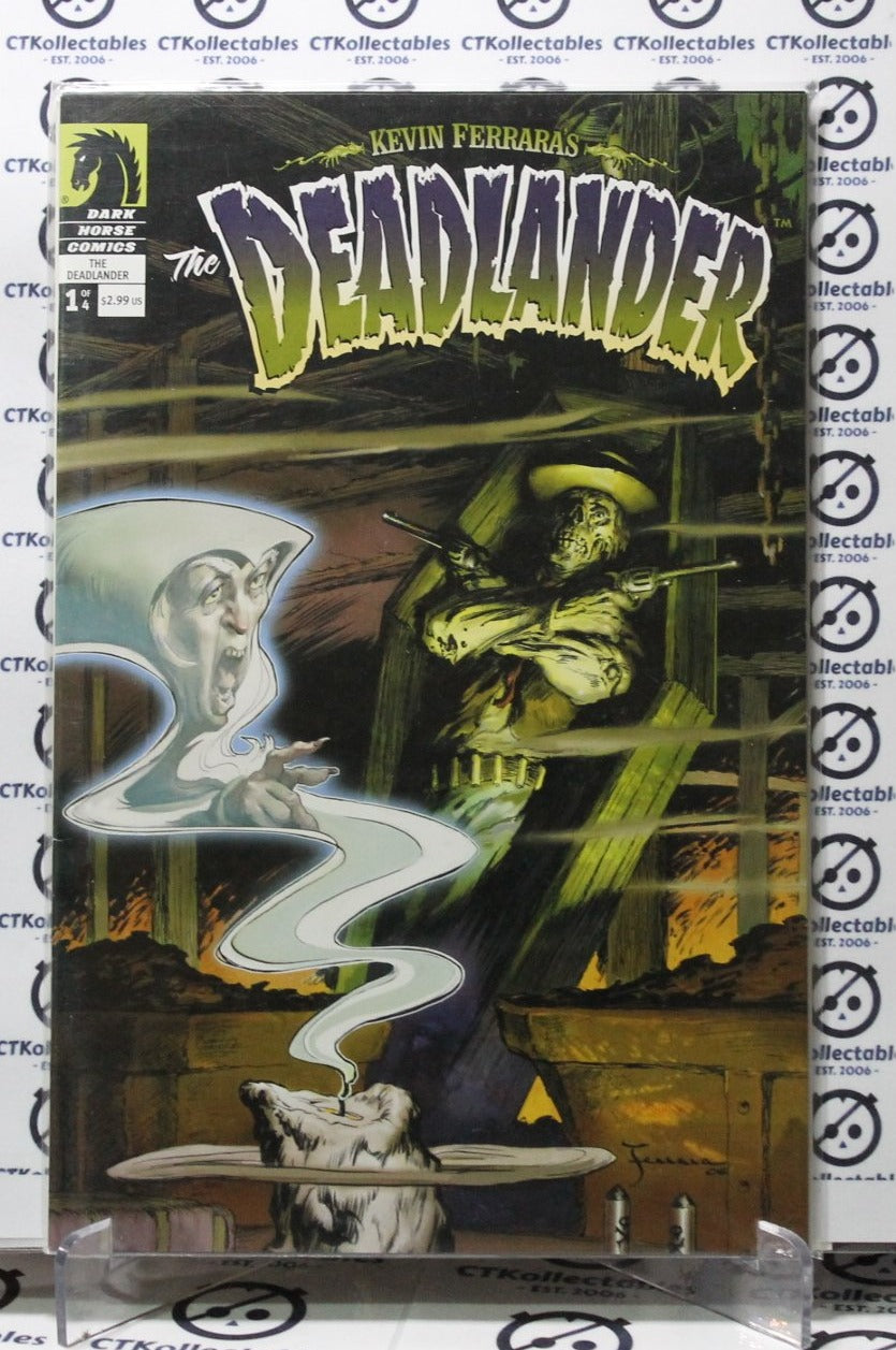 THE DEADLANDER # 1 DARK HORSE 2007   WESTERN  HORROR COMIC BOOK