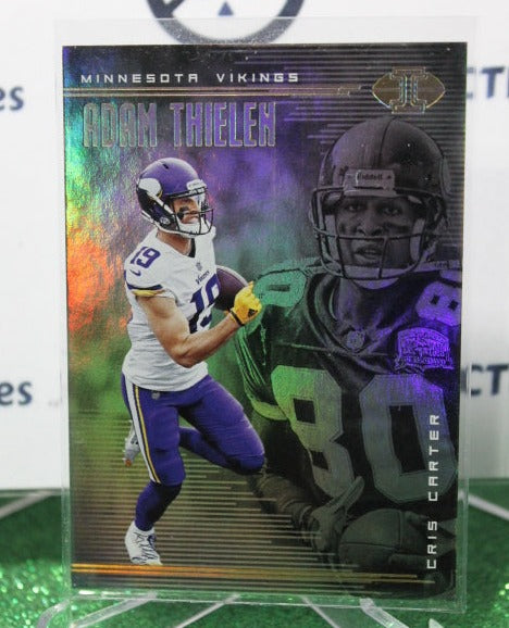 2018 PANINI ILLUSIONS ADAM THIELEN # 90 NFL MINNESOTA VIKINGS GRIDIRON  CARD