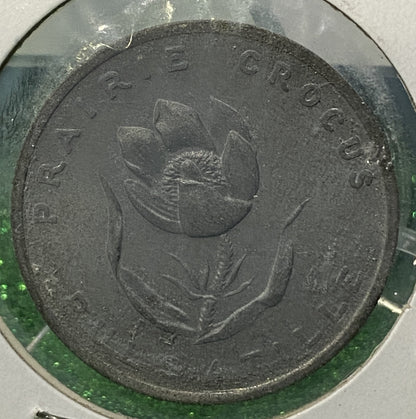 CANADIAN  TOKEN COIN  MANITOBA PRAIRIE CROCUS 1970 (VF)