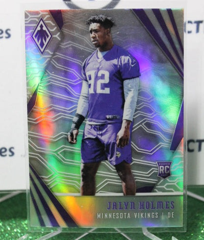 2018 PANINI PHOENIX JALYN HOLMES # 169 ROOKIE NFL MINNESOTA VIKINGS GRIDIRON  CARD