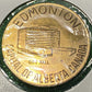 CANADIAN  TOKEN COIN EDMONTON CAPITAL OF ALBERTA CITY HALL (AU/UNC)