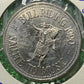 CANADIAN SOUVENIR DOLLAR TOKEN COIN CALGARY STAMPEDE ALBERTA BULL RIDING 1990 (AU/UNC)