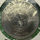 CANADIAN SOUVENIR DOLLAR TOKEN COIN CALGARY STAMPEDE ALBERTA BULL RIDING 1990 (AU/UNC)