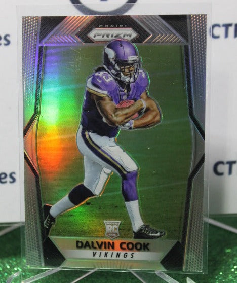 2017 PANINI PRIZM DALVIN COOK # 231 ROOKIE SILVER NFL MINNESOTA VIKINGS GRIDIRON  CARD