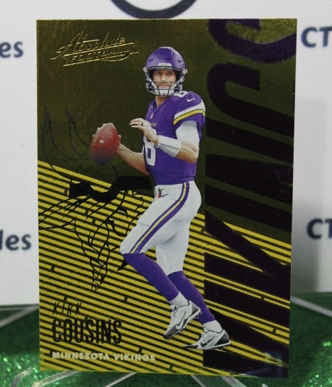 2018 PANINI ABSOLUTE KIRK COUSINS # 61 NFL MINNESOTA VIKINGS GRIDIRON  CARD