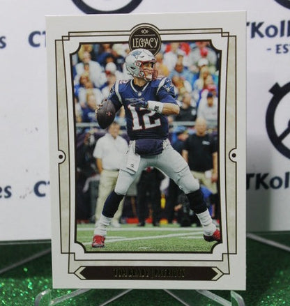 2019 PANINI LEGACY TOM BRADY # 68 NFL NEW ENGLAND PATRIOTS GRIDIRON  CARD