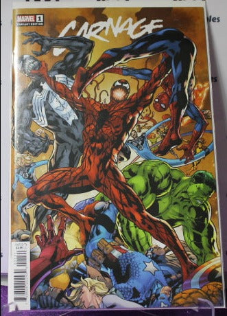 CARNAGE # 1  VARIANT EDITION  MARVEL  NM / VF COMIC BOOK 2022