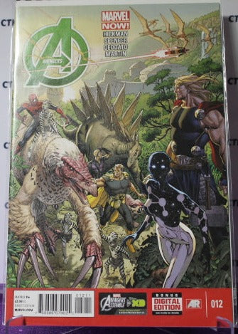 AVENGERS # 012 DINOSAURS COVER NM / VF MARVEL COMIC BOOK 2012