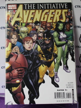 THE INITIATIVE AVENGERS # 1  VF MARVEL COMIC BOOK 2008