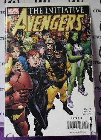 THE INITIATIVE AVENGERS # 1  VF MARVEL COMIC BOOK 2008