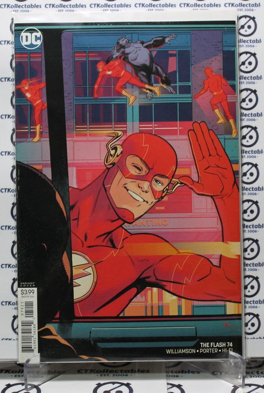THE FLASH # 74  VARIANT DC COMIC BOOK   2019