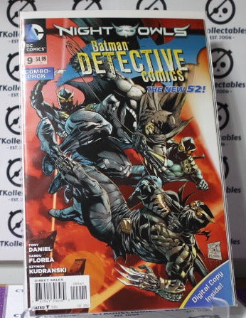 BATMAN DETECTIVE COMICS # 9 NIGHT OWLS VF COLLECTABLE DC COMIC 2012