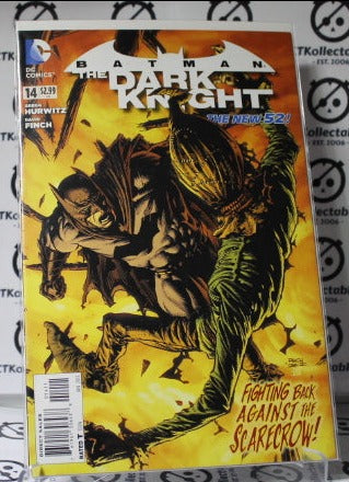 BATMAN THE DARK KNIGHT # 14 VF SCARECROW DC COMICS  BATMAN COMIC BOOK 2013