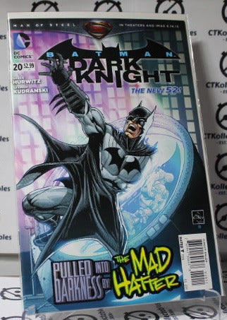 BATMAN THE DARK KNIGHT # 20  VF THE MAD HATTER DC COMICS  BATMAN COMIC BOOK 2013