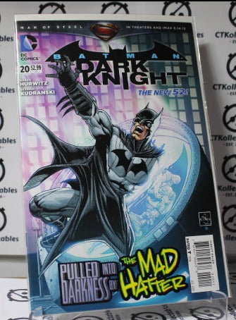 BATMAN THE DARK KNIGHT # 20  VF THE MAD HATTER DC COMICS  BATMAN COMIC BOOK 2013