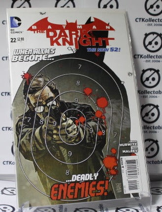 BATMAN THE DARK KNIGHT # 22  VF DEADLY ENEMIES DC COMICS  BATMAN COMIC BOOK 2013