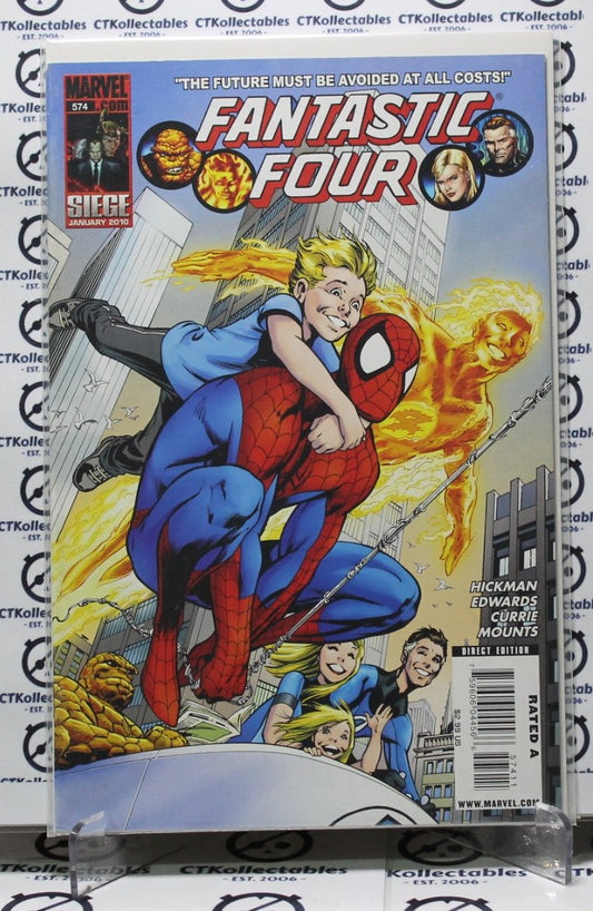 FANTASTIC FOUR # 574 MARVEL  COMIC BOOK 2010