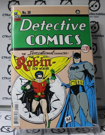 DETECTIVE COMICS # 38 DC COMICS FACSIMILE EDITION  BATMAN ROBIN NM