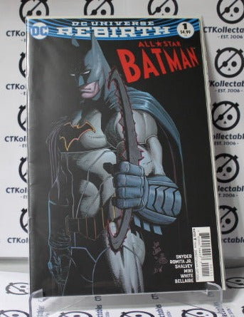 ALL STAR BATMAN REBIRTH #1 DC FIRST PRINTING VF/NM  COLLECTABLE COMIC BOOK 2016