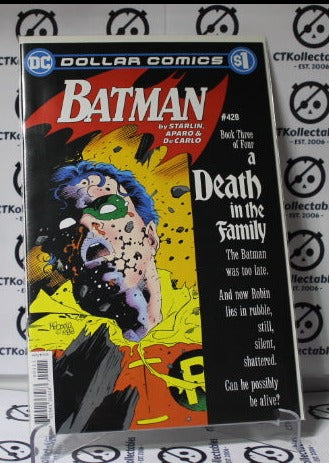 BATMAN # 428 DOLLAR COMIC DC COMICS REPRINT FACSIMILE EDITION NM 2020
