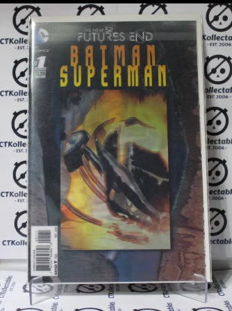 BATMAN SUPERMAN  # 1 FUTURES END 3D VARIANT COVER DC  COMIC BOOK 2014