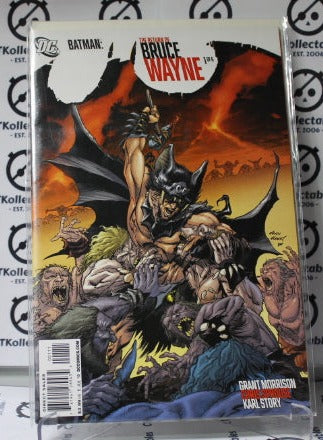 COLLECTABLE DC COMIC BOOK BATMAN THE RETURN OF BRUCE WAYNE # 1 NM / VF