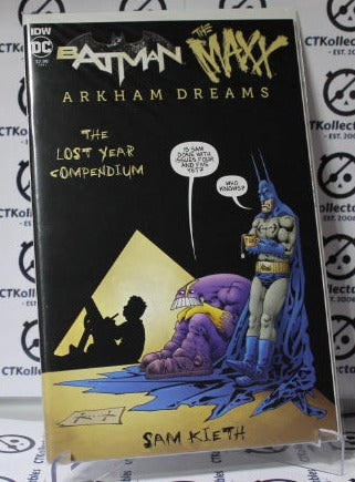 BATMAN THE MAXX # 1  ARKHAM DREAMS THE LOST YEAR COMPENDIUM COLLECTABLE COMIC BOOK DC /  IDW  2020